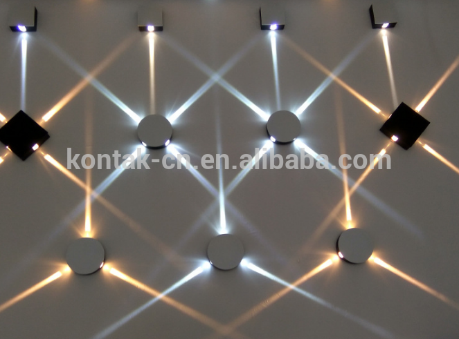 Kare 12W LED duvar lambası