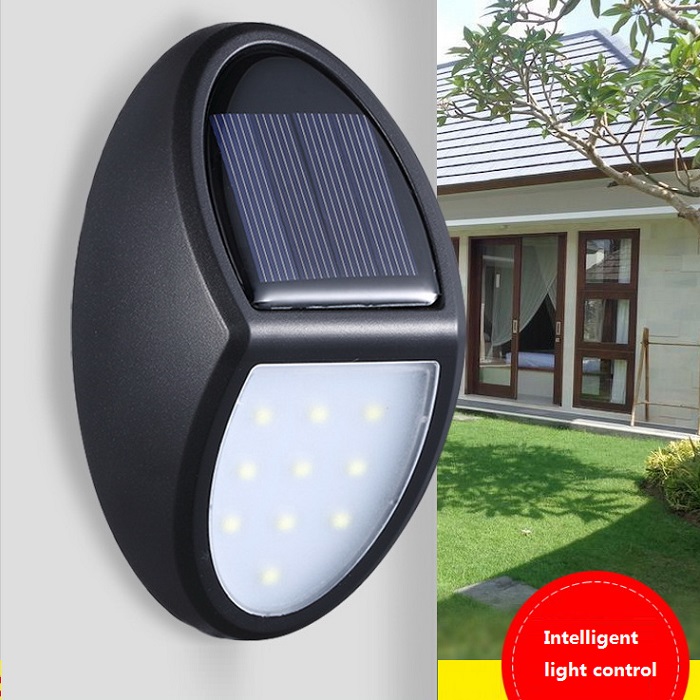 Sensor solar light wall