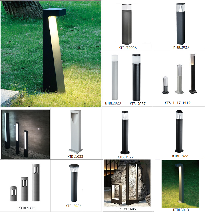 garden led bollard light