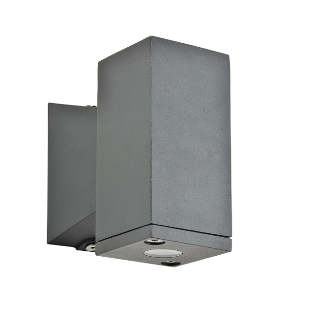 6W square up down outdoor wall lamp