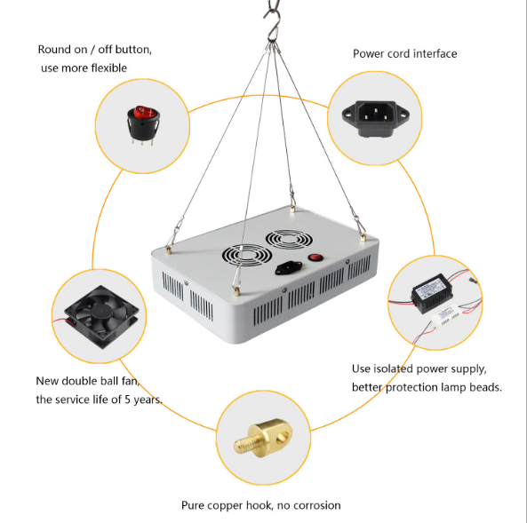 1000w أدى نمو الضوء