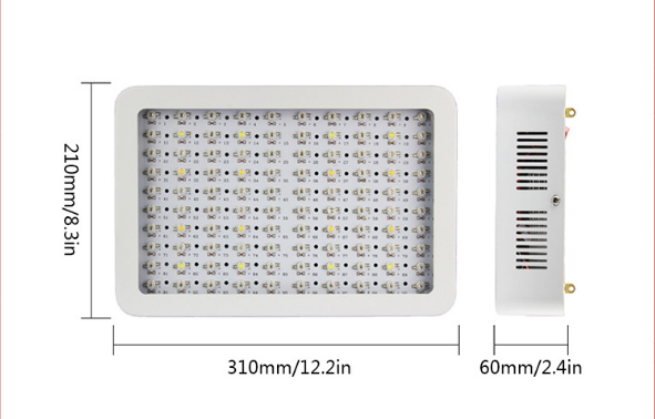 led élèvent la lumière hydroponique