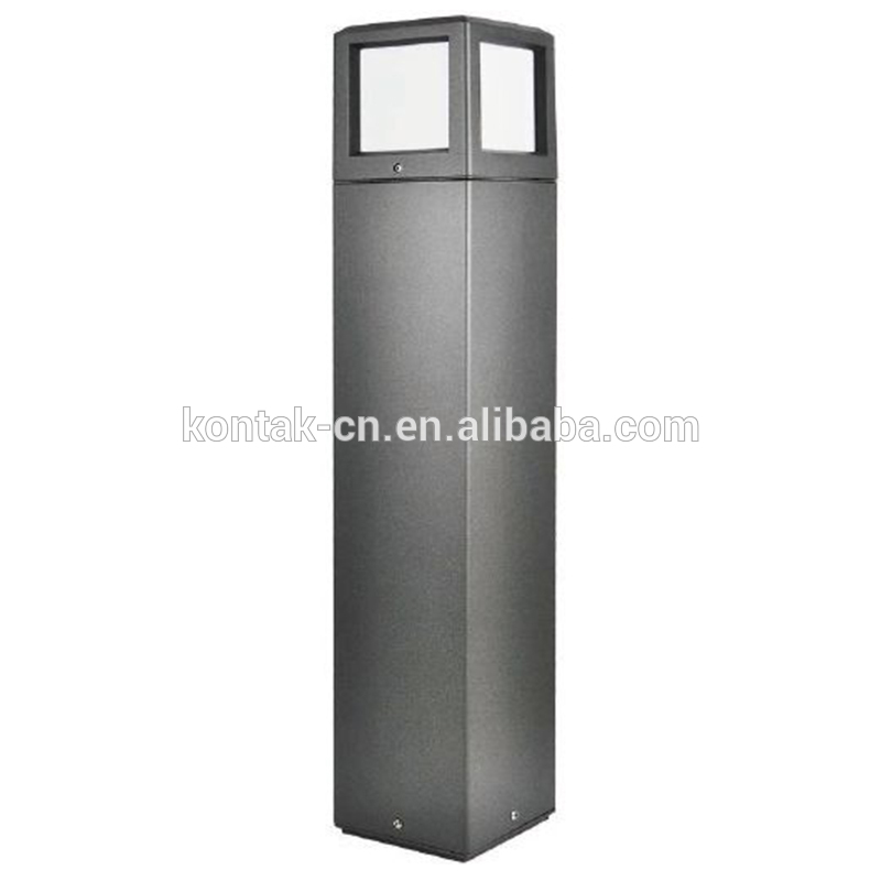 E27 lampholder aluminium lighting bollard