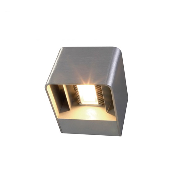 Outdoor up and down led wall light fixture
