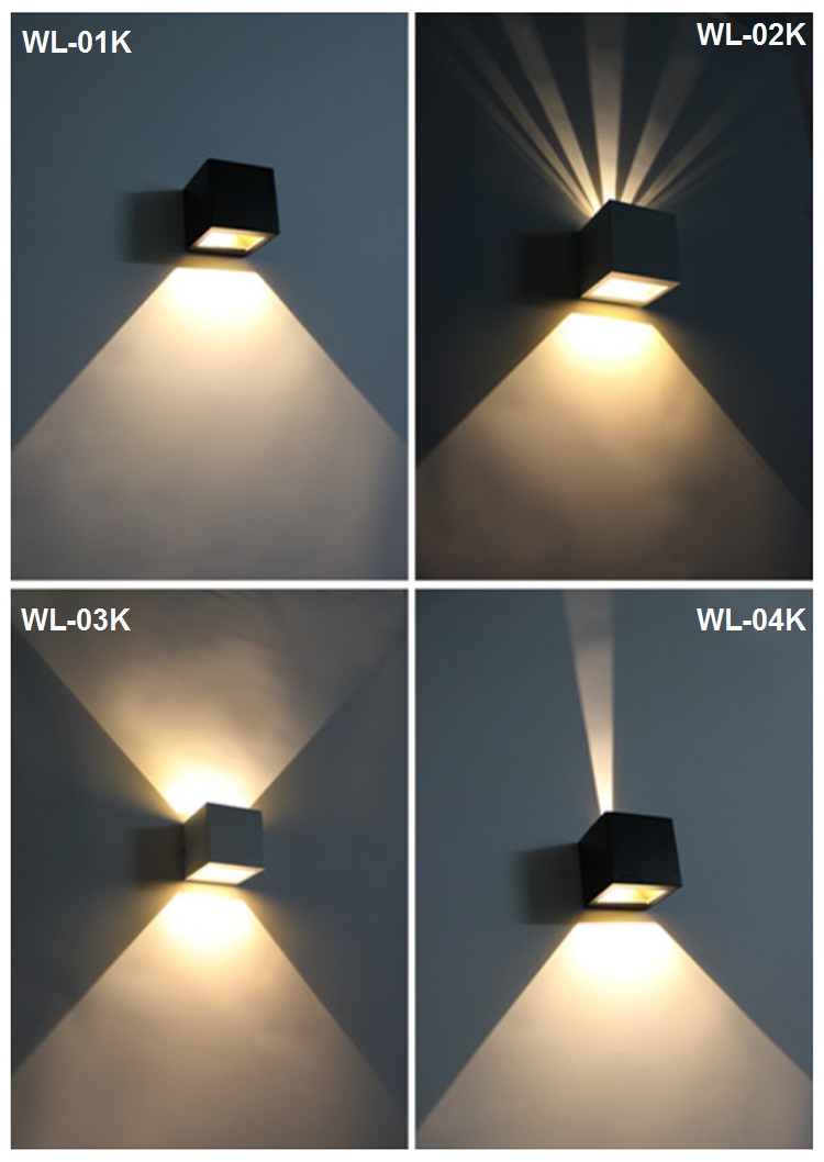 Led compound deals wall lights