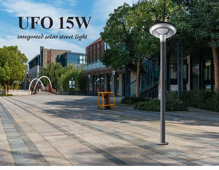 IP65 UFO 15W solar outdoor light