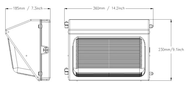 pacchetto led wall