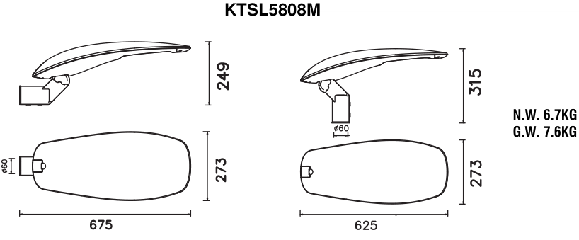 50w street light