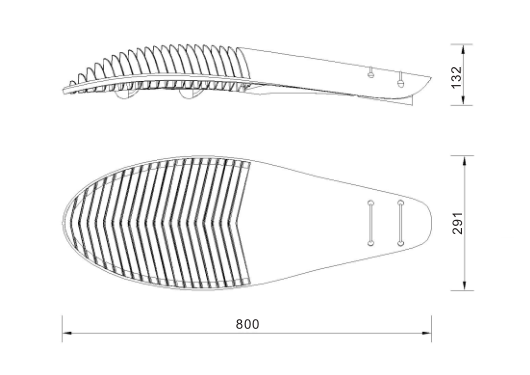 Lampadaire LED Cobra Head