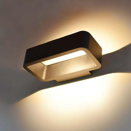 Modern exterior wall light