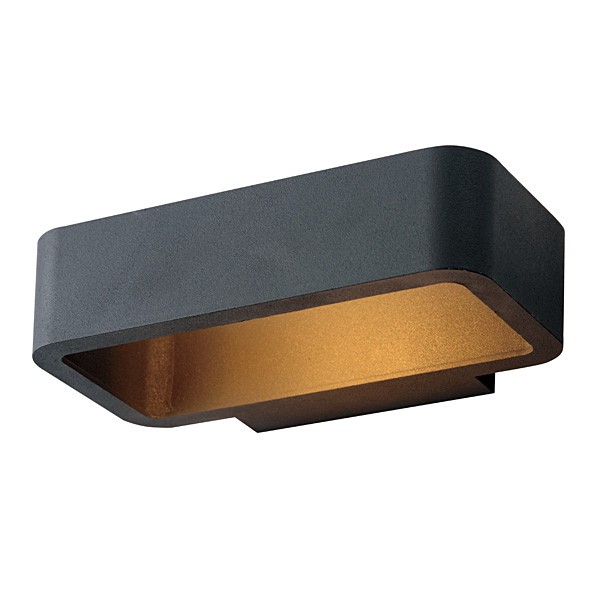 Modern exterior wall light