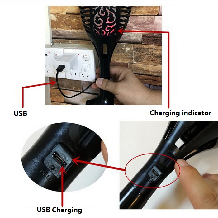 Китай Фонарь Solar Path с зарядкой от USB, производитель