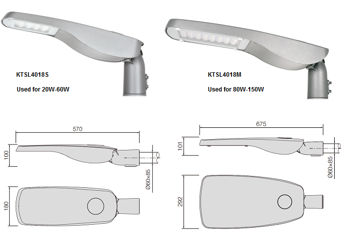 réverbère led