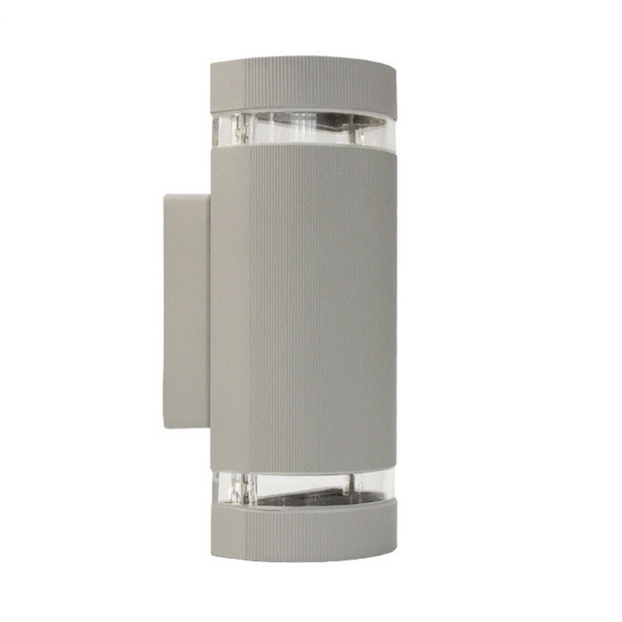 Semicircular 6W outdoor wall light led up down