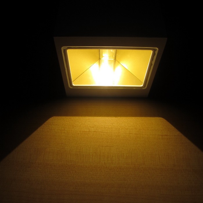 Cube 3w down wall lights indoor