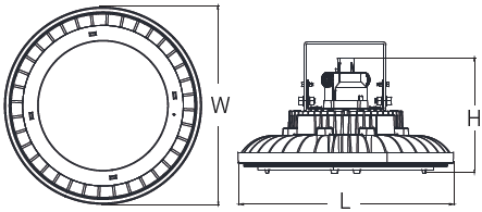 LED anti-déflagrant High Bay Light