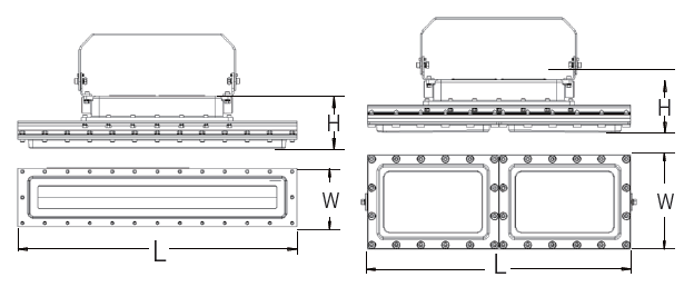 luce lineare a led