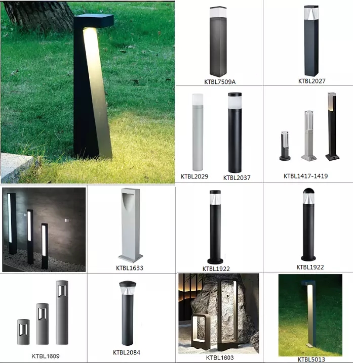 15 watt led bollard garden light