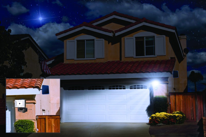 Solar led garage lights