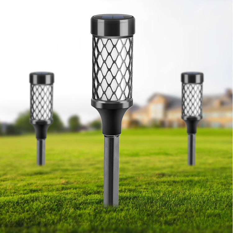 Smart light control garden spike led solar light