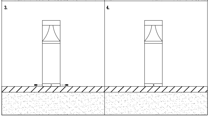 garden bollard light