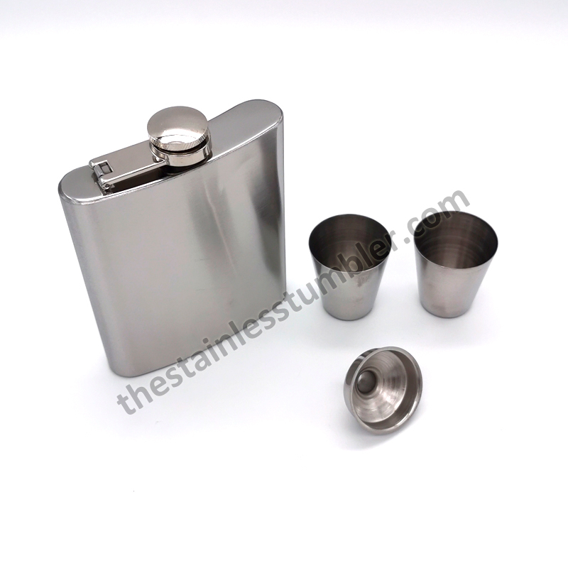 stainless steel flask set