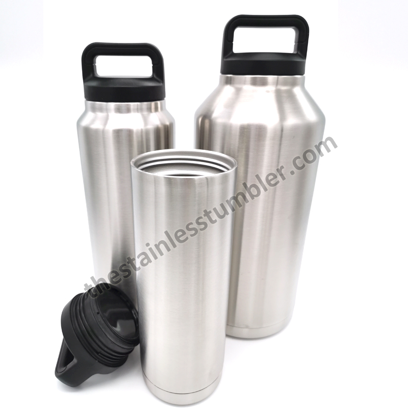 stainless steel beverage bottle