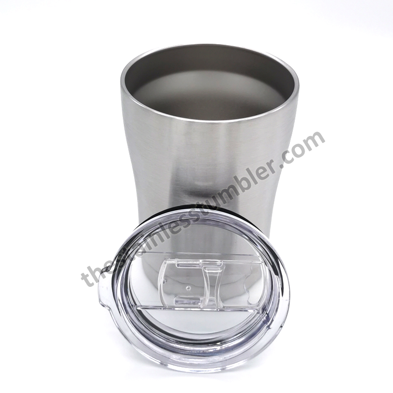 stainless steel curvy tumbler 12oz