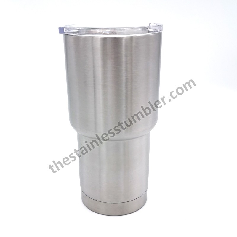 20oz Stainless Steel Curved Tumbler With Lid