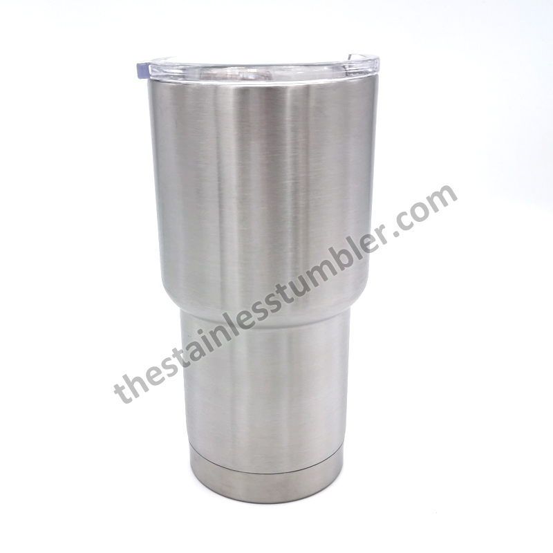 stainless steel curved tumbler