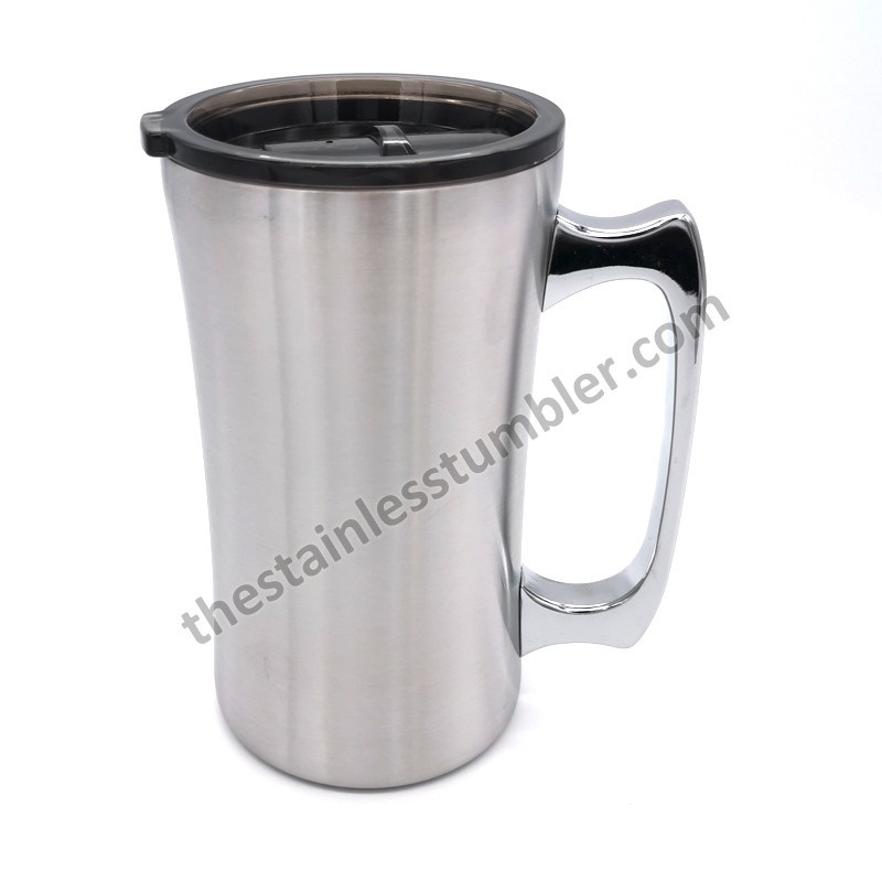 20oz 560ml Stainless Steel Beer Mug Beer Cup With Lid