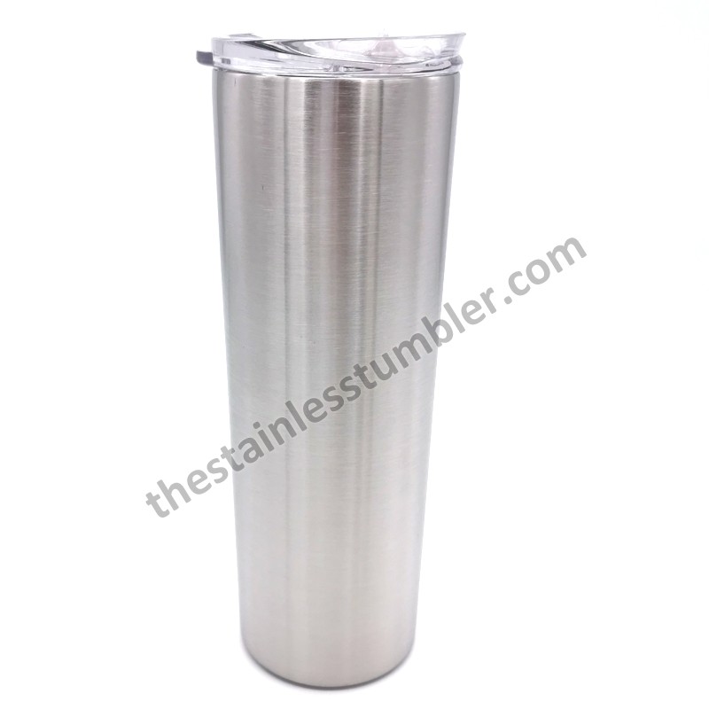 20oz Stainless Steel Vacuum Insulated Skinny Tumbler With Sliding Lid