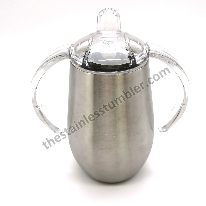 14oz Stainless Steel Trainer Sippy Cup With Handle