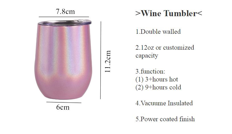 stemless wineglass