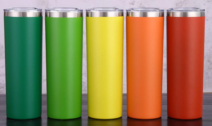 20oz straight skinny powder coating tumbler double-walled vacuum insulated stainless steel tumbler Manufacturers, 20oz straight skinny powder coating tumbler double-walled vacuum insulated stainless steel tumbler Factory, Supply 20oz straight skinny powder coating tumbler double-walled vacuum insulated stainless steel tumbler