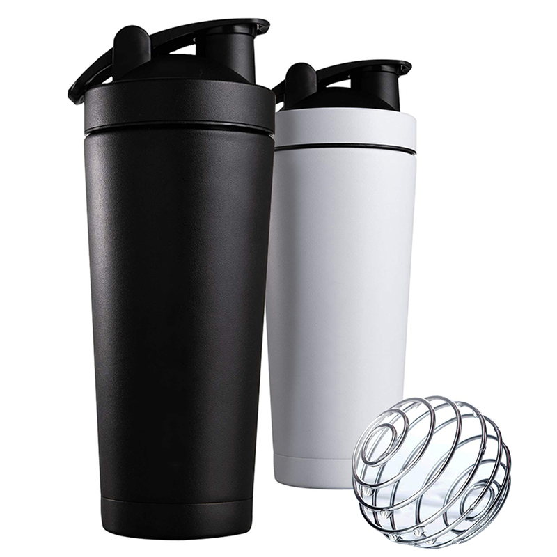 Insulated Stainless Steel Shaker Bottle - Sprout Living