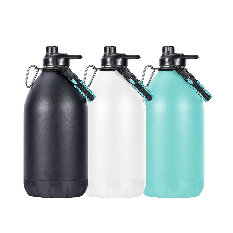 Insulated Growler Beer Thermos Vacuum Sealed 128oz / 3.8L -XL