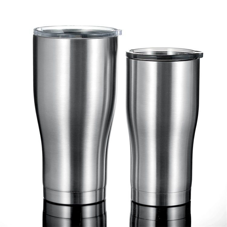 Supply 20/30oz curve with Handle and Straw 20oz 30oz Modern Curve Tumbler  Custom Logo Wholesale Factory - The Stainless Tumbler