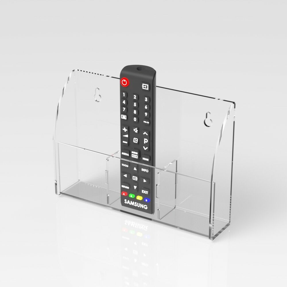 acrylic remote control organizer