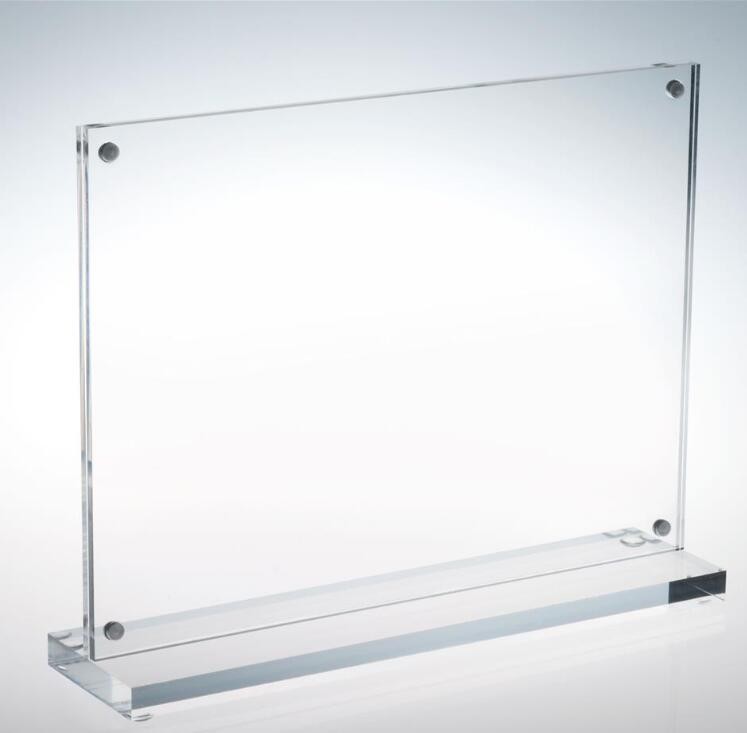 Acrylic T Shape Table Top Double Sided Sign Holder 5x7 Manufacturers, Acrylic T Shape Table Top Double Sided Sign Holder 5x7 Factory, Supply Acrylic T Shape Table Top Double Sided Sign Holder 5x7