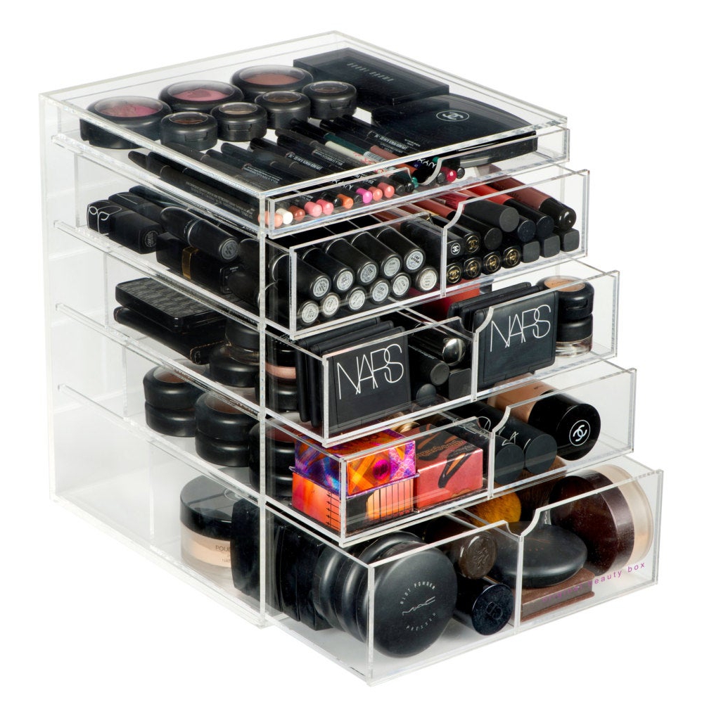 acrylic cosmetic storage drawer