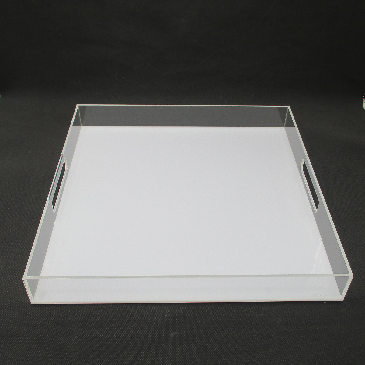 acylic square tray