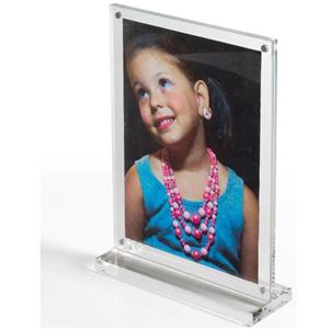 Clear Acrylic Magnetic Sign Holder 8.5x11