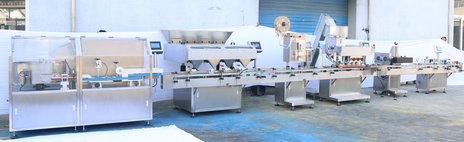 Roterende aftopping machine