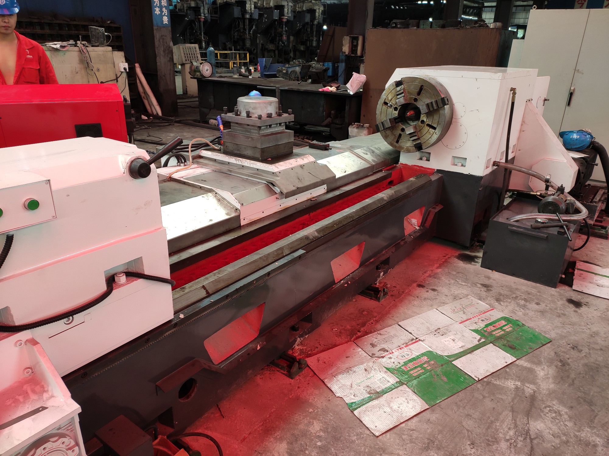 CNC NOTCHING AND BRANDING MACHINE 