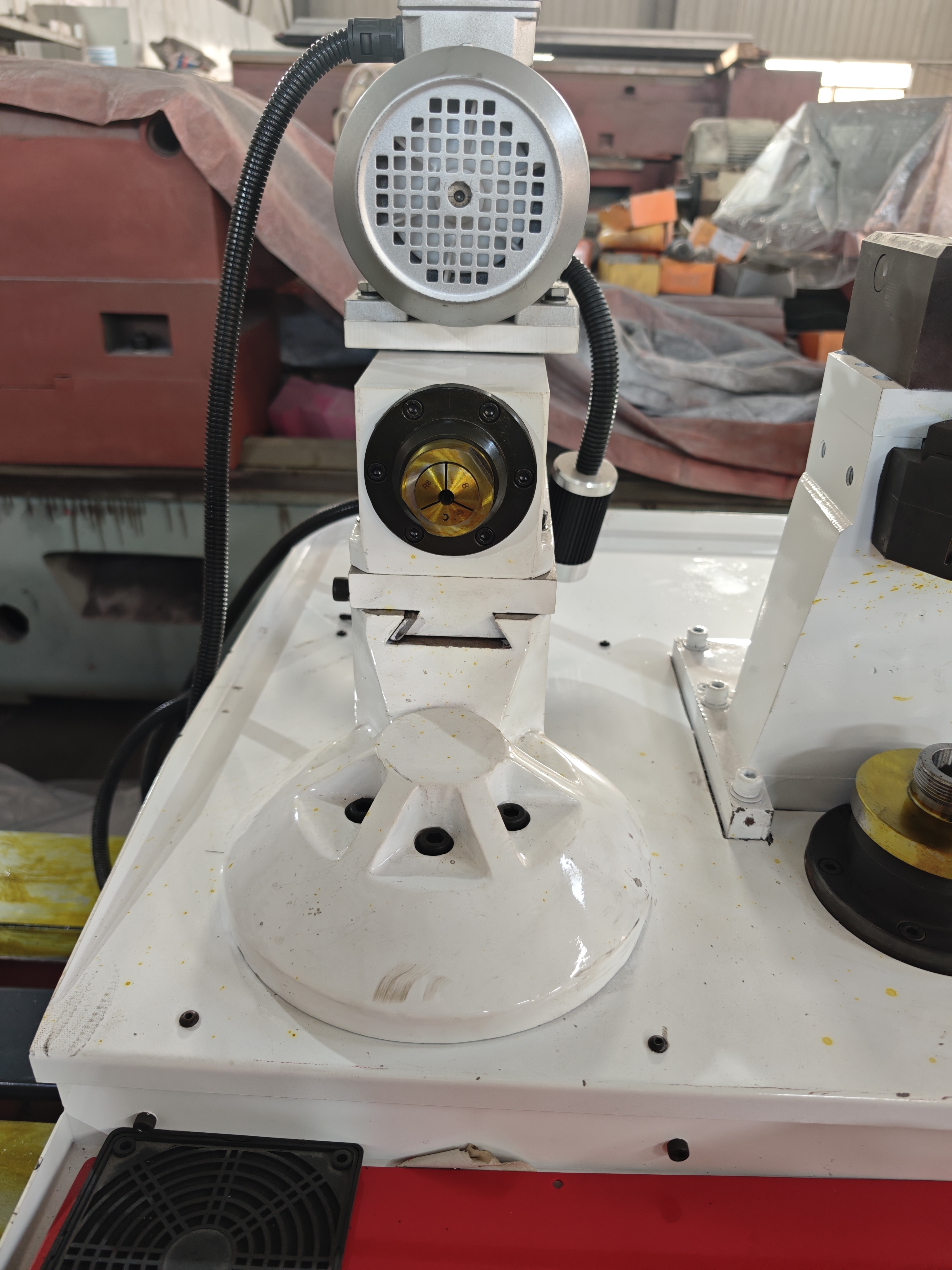 CNC Roll Notching And Branding Lathe 