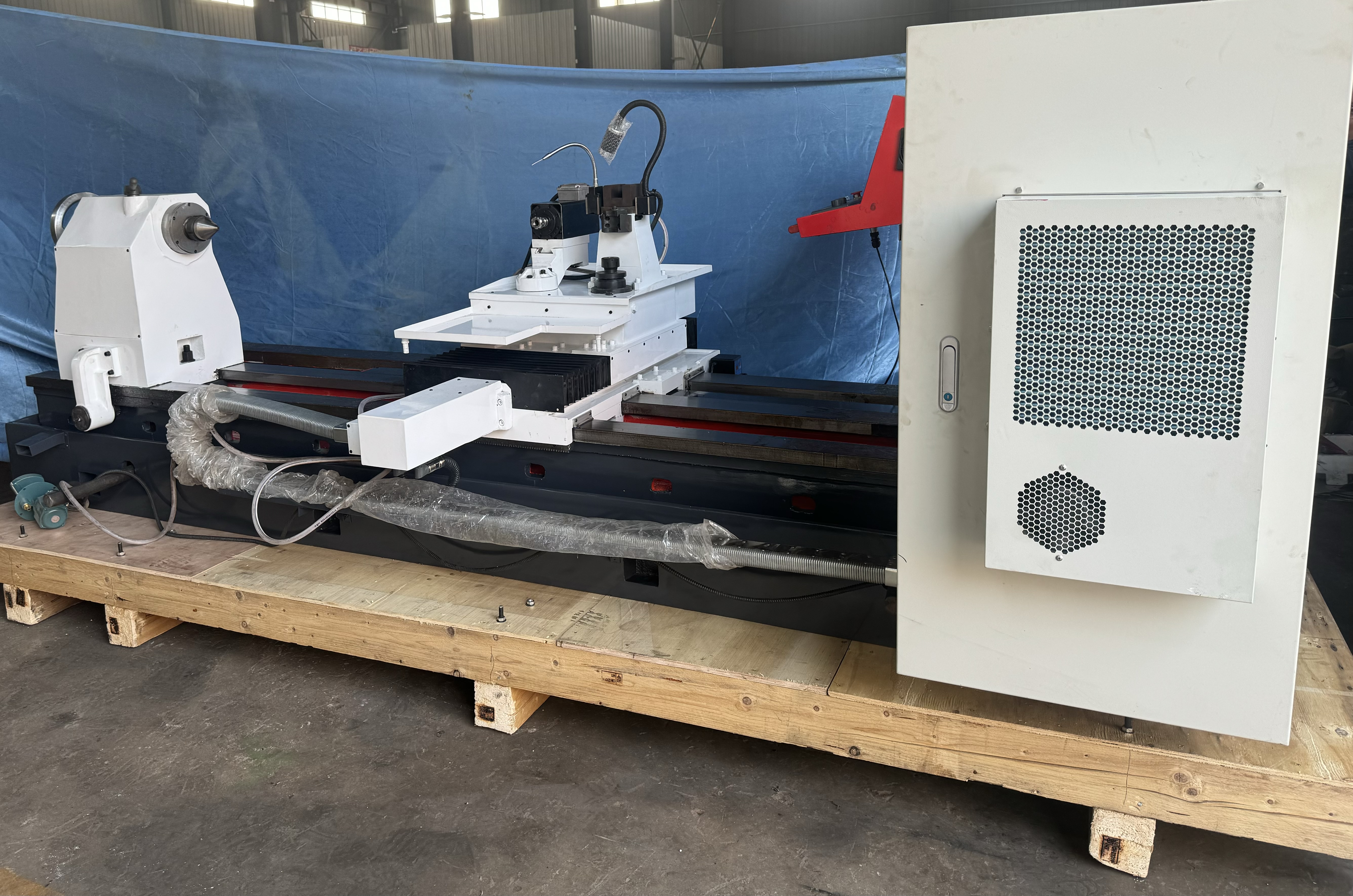 CNC Roll Notching And Marking Lathe 