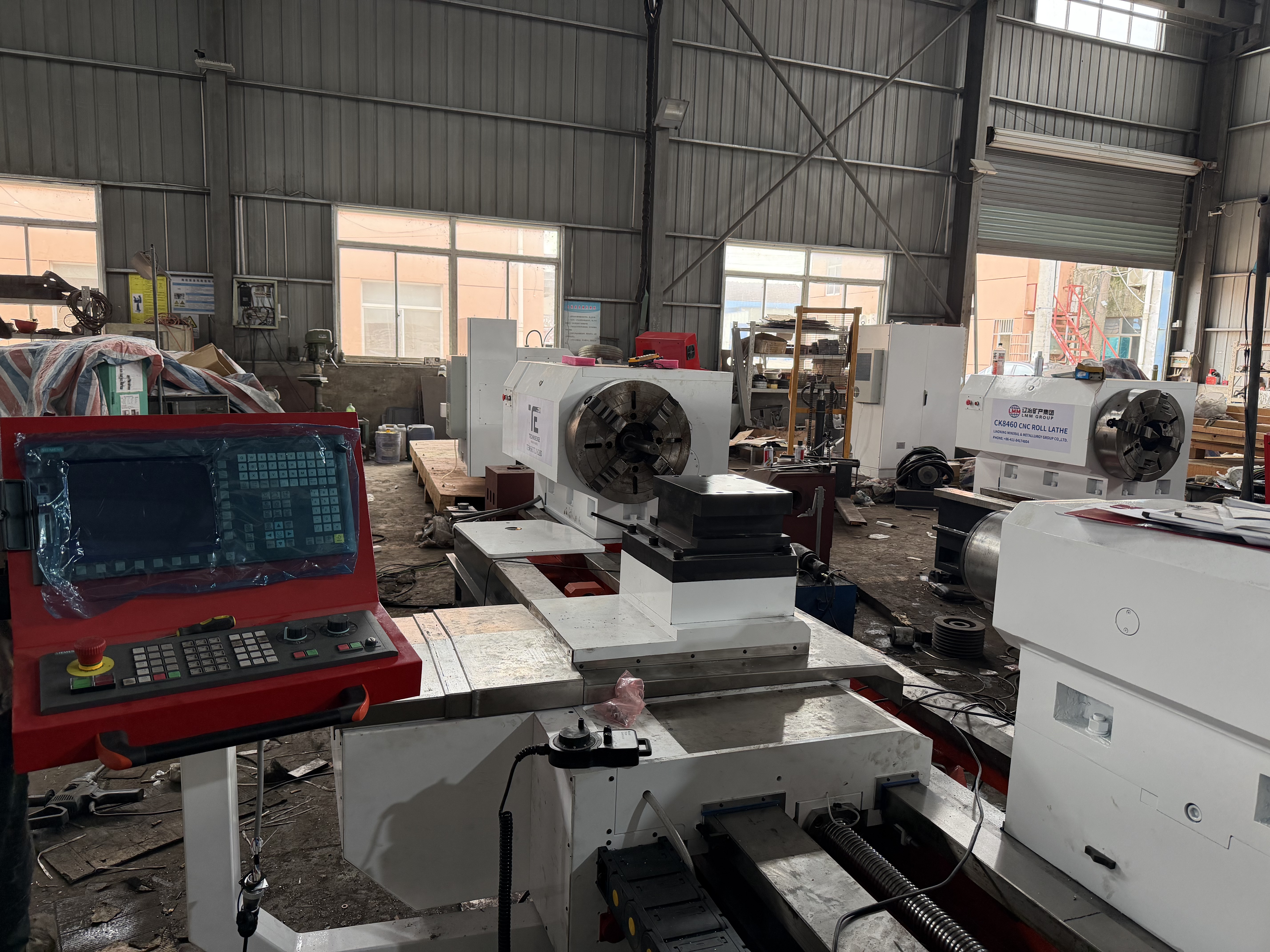 Heavy Duty Cnc Roll Turning Lathe