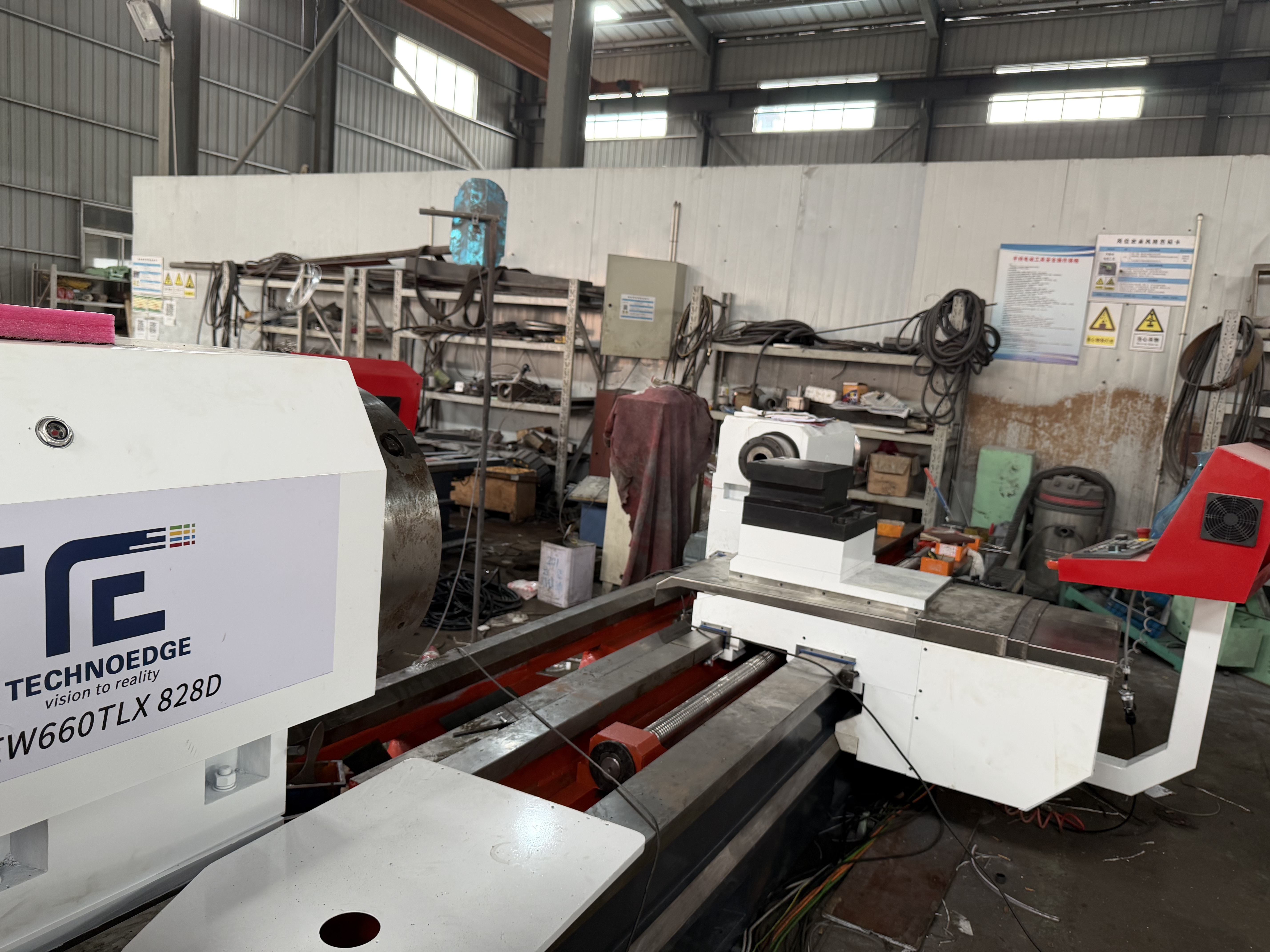 Heavy Duty Cnc Roll Turning Lathe 