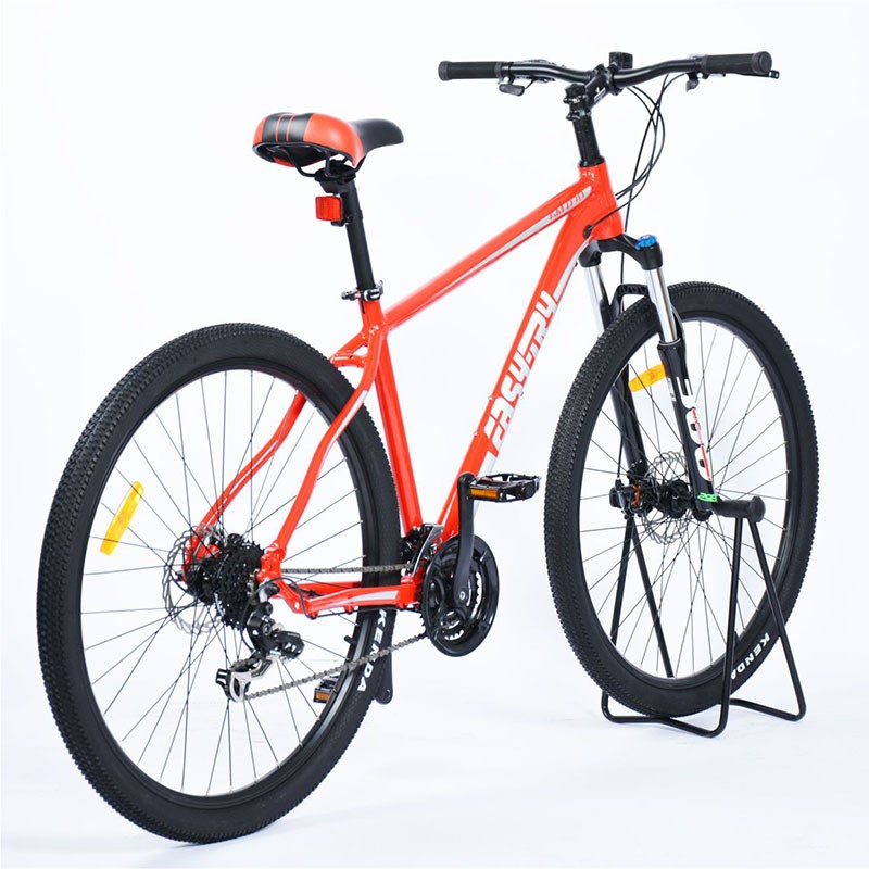 Orange Alloy Frame Mechanical Brakes Mountain Bike